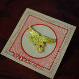 Gold Eagle Enamel Pin