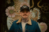 Rock & Rose Motel Black & Gold Captain’s Trucker Cap