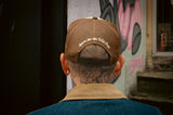 Rock & Rose Motel Rodeo Brown & Cream Trucker Cap