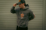 Rock And Rose Motel Pinstripe Hoodie