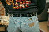 Rock & Rose Motel Studded Genuine Leather Belt