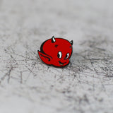 American Traditional Devil Enamel Pin
