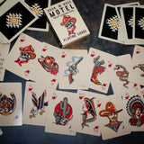 Rock & Rose Motel Deck Of Cards - Spread of Selected Card Designs